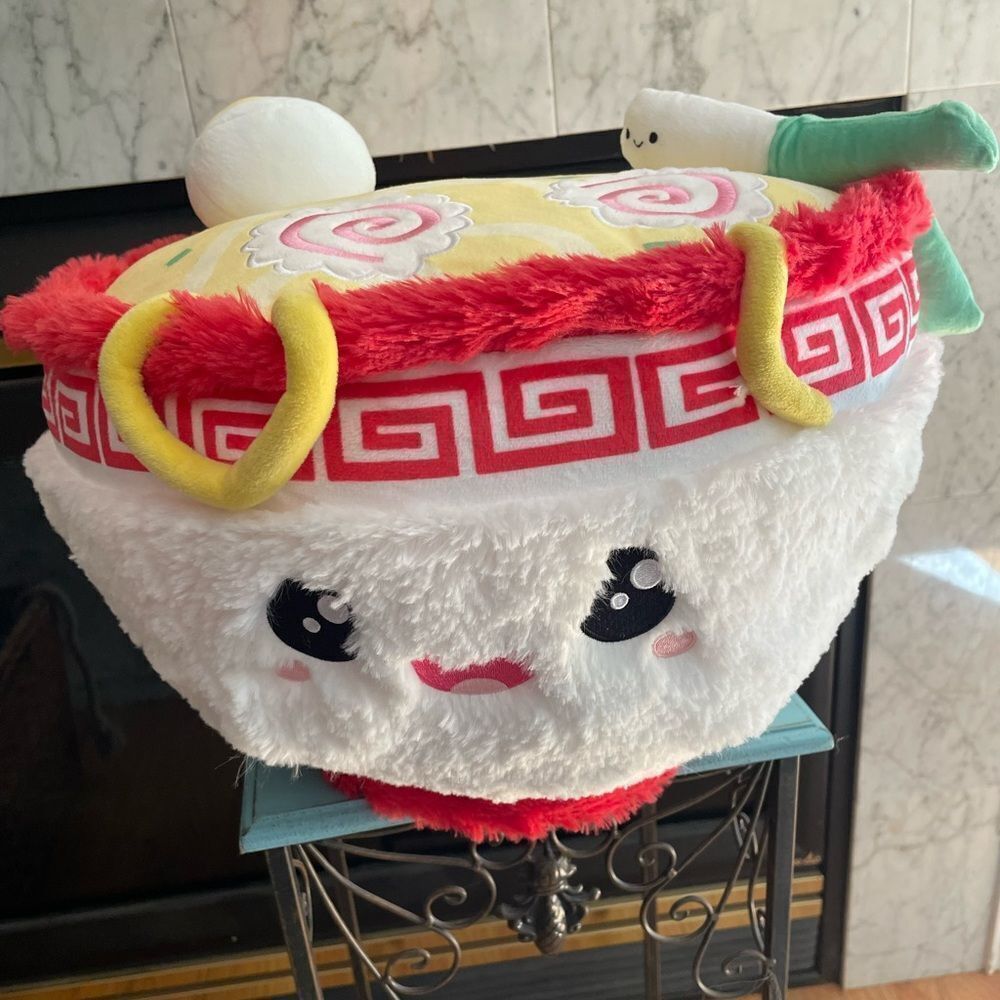 Squishable Huge Sushi Bowl Comfort Food Plush Soft Sushi Bowl